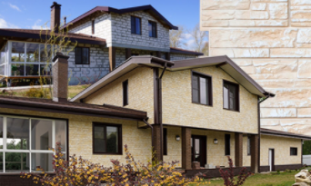 Яфасад: красивая «одежда» для дома из газобетонных блоков